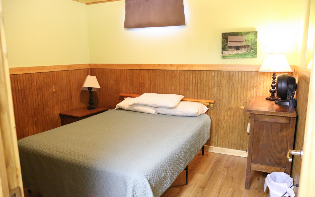 Second bedroom with queen bed.